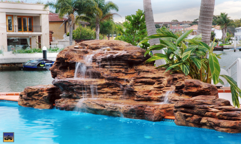 Pool Rock Waterfalls, Fountains and Boulders (artificial, faux ...