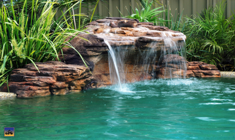 Rock Swimming Pool / Pond Grottos / Grotto // Pool Rock Waterfalls ...