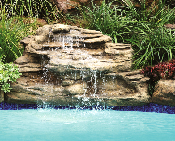 Pool Rock Waterfalls, Fountains and Boulders (artificial, faux ...