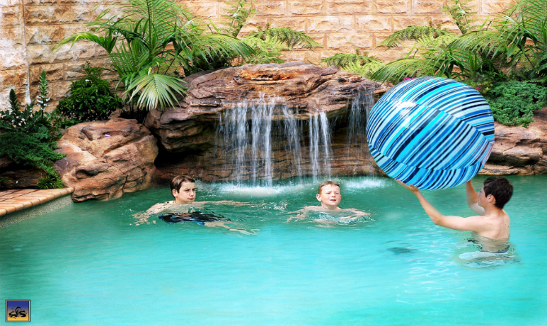 Rock Swimming Pool / Pond Grottos / Grotto // Pool Rock Waterfalls ...