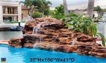 Rincon Swimming Pool Waterfall