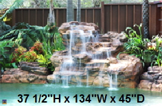 Cascadia Swimming Pool Waterfall kit