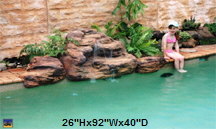 Canoa Swimming Pool Waterfall