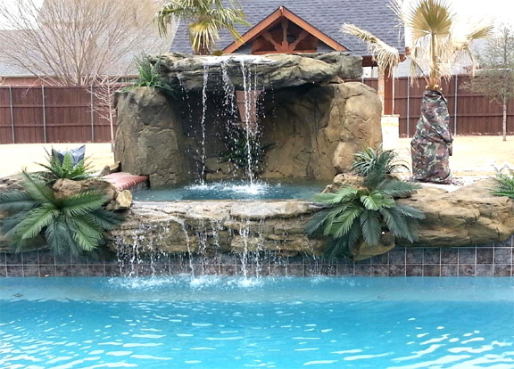 Swimming Pool Rock Grotto